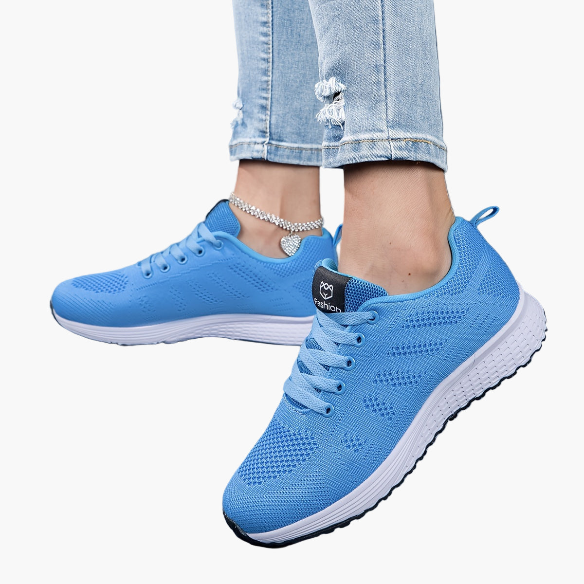 Damen Sportschuhe für Fitness und Alltag – Bequeme Sneaker mit atmungsaktivem Mesh und sportlichem Look