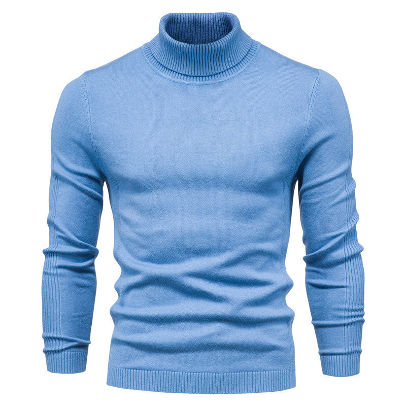 Frederick – Herren Strickpullover mit Hohem Kragen