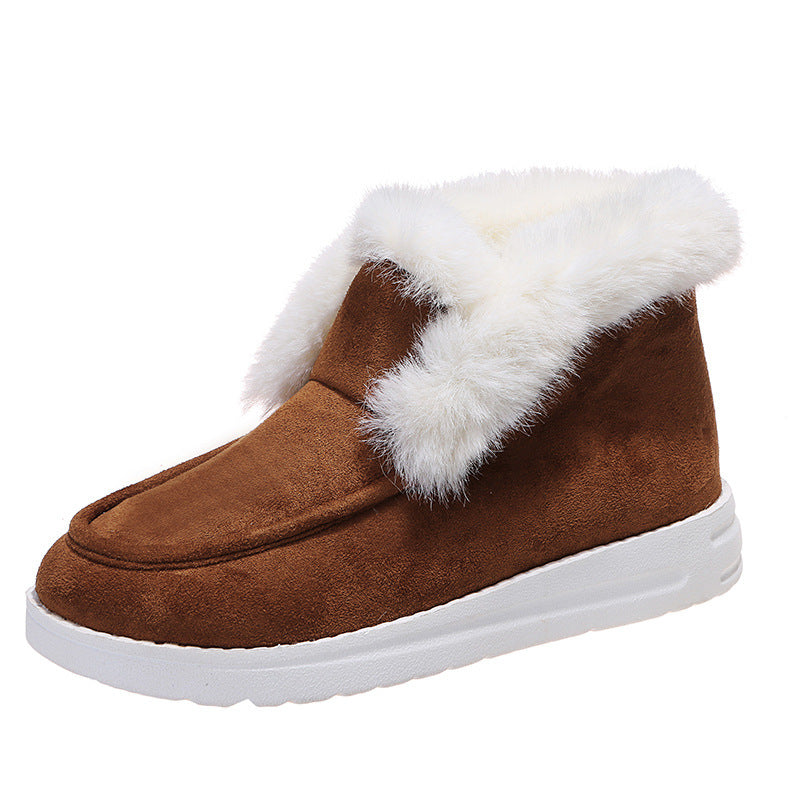 Michelle – Warme Winterstiefel mit Plüschfutter für Damen
