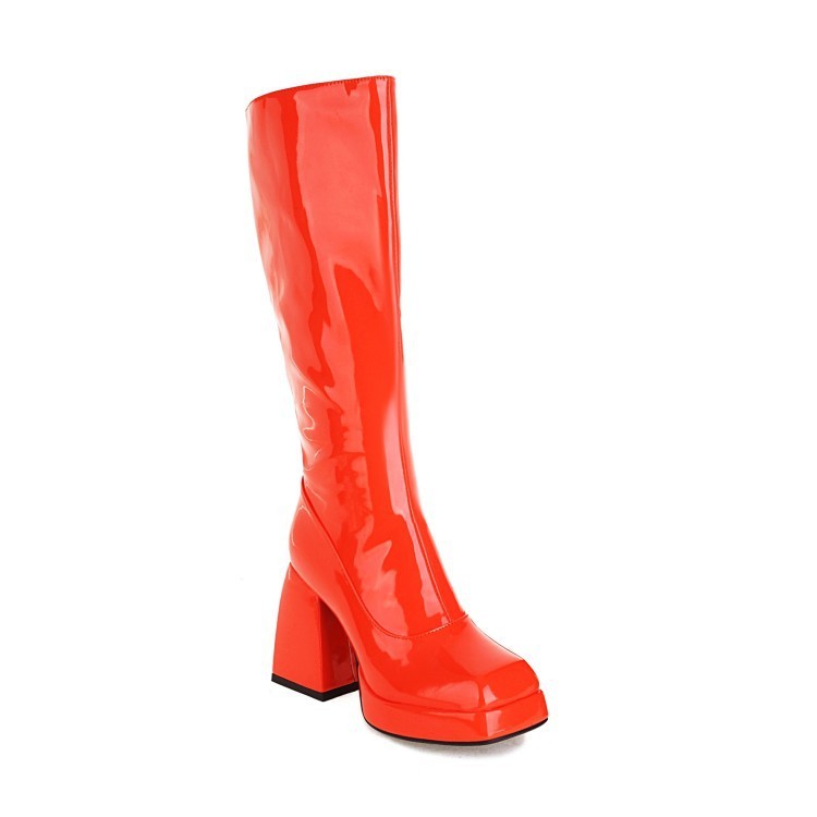 Caroline – Damenhohe Stiefel aus wasserfestem Material