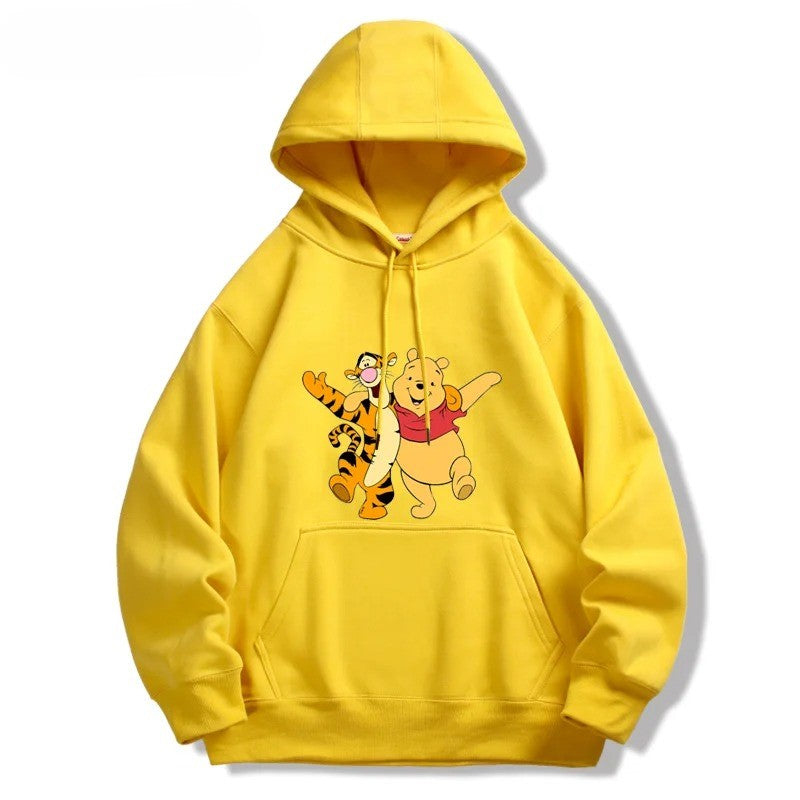 Cameron - Kapuzenpullover im Cartoon-Stil für Paare