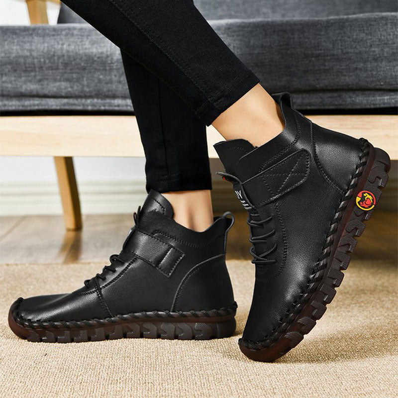 Samantha – Damen Winterstiefel mit Plüschfutter und rutschfester Sohle