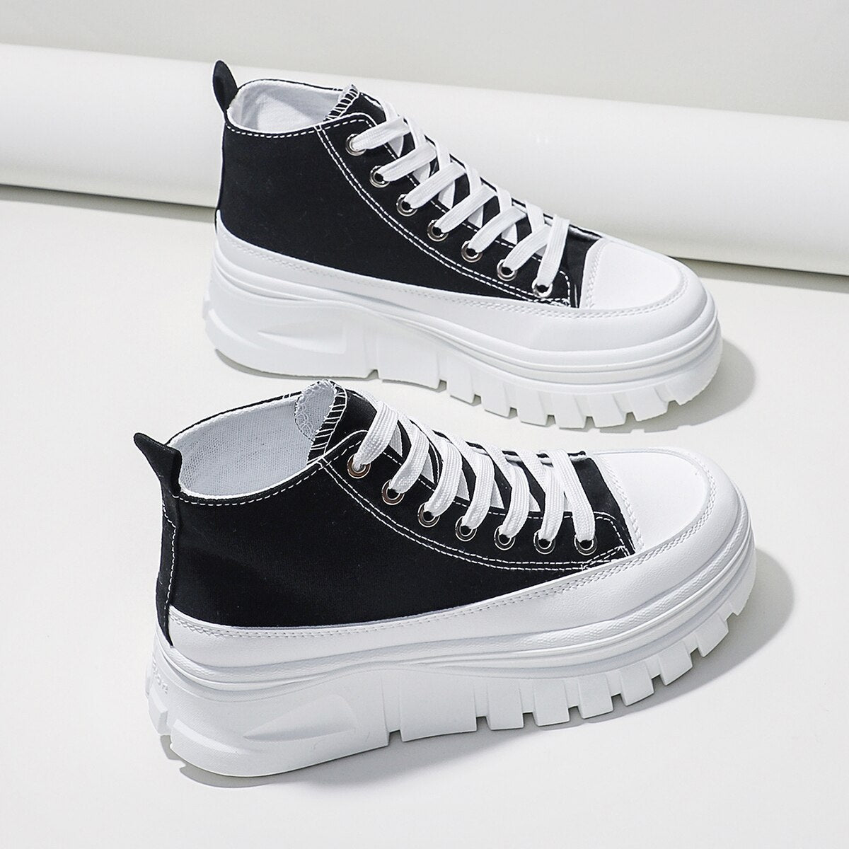 Kelly – Hochgeschnittene Damen-Sneaker mit Plateau