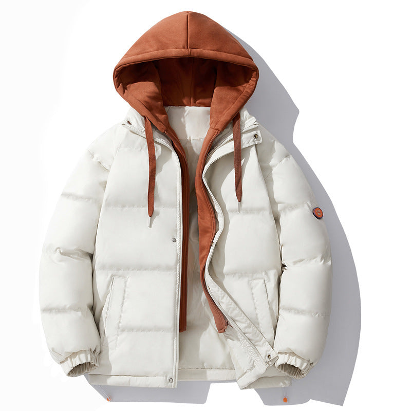 George – Dicke Herren-Sportjacke mit Kapuze