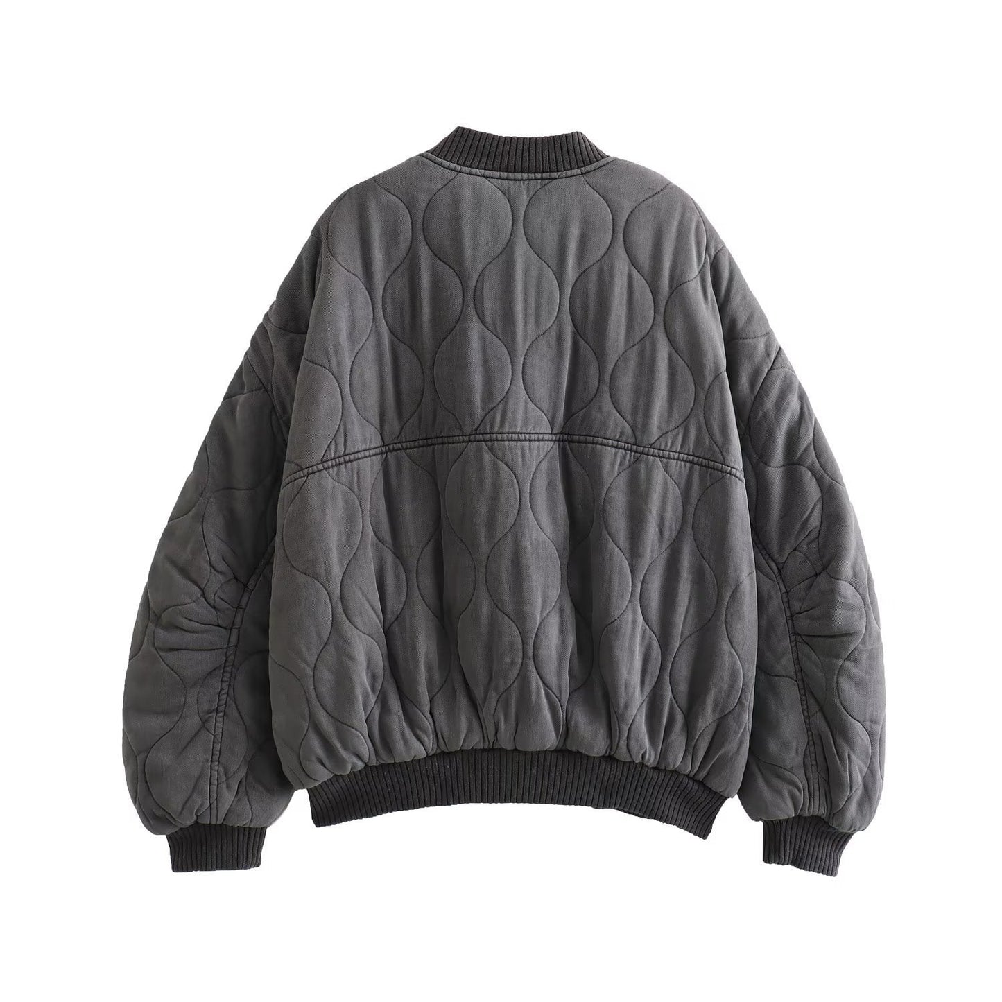 Samantha – Wärmende Baumwolljacke im Baseball-Stil