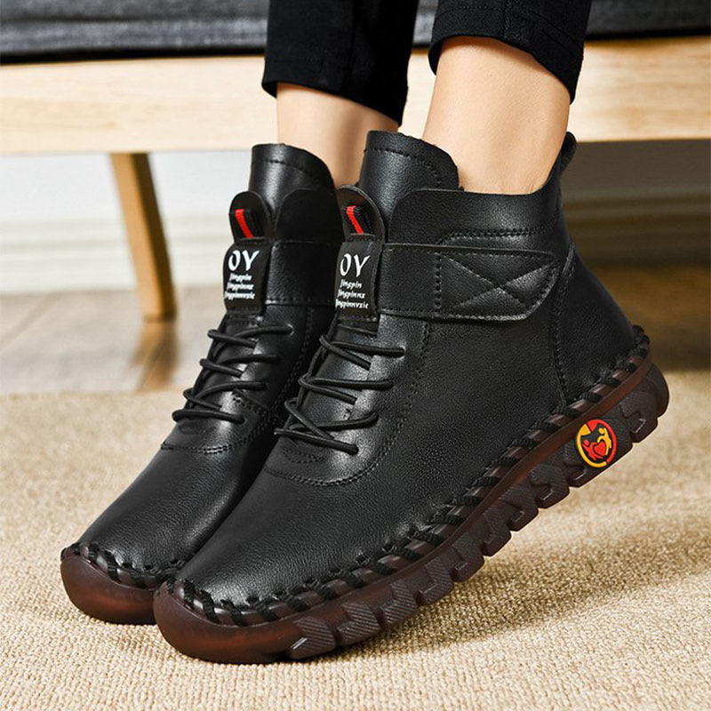 Samantha – Damen Winterstiefel mit Plüschfutter und rutschfester Sohle