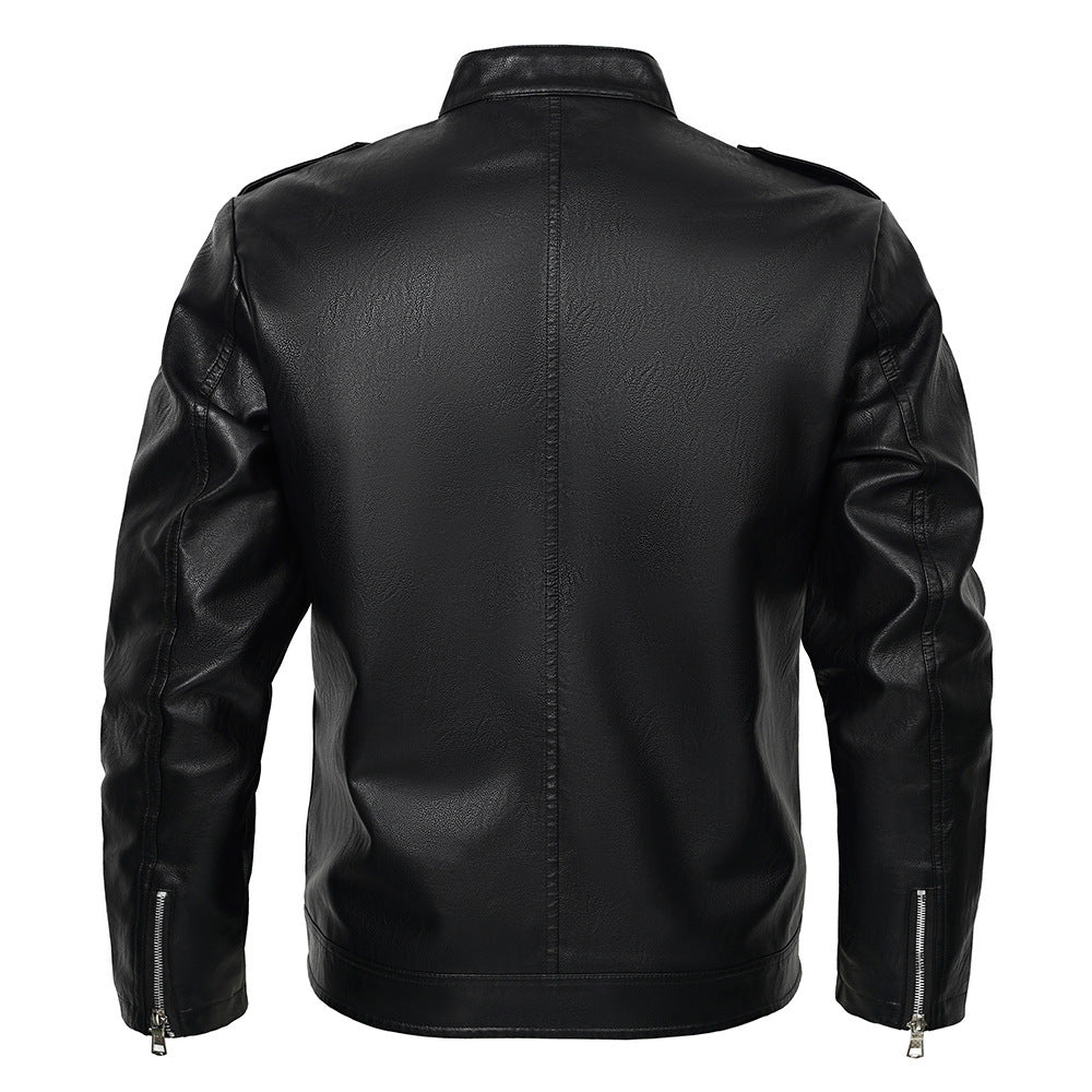 Rodney – Motorradjacke mit Stehkragen für Herren