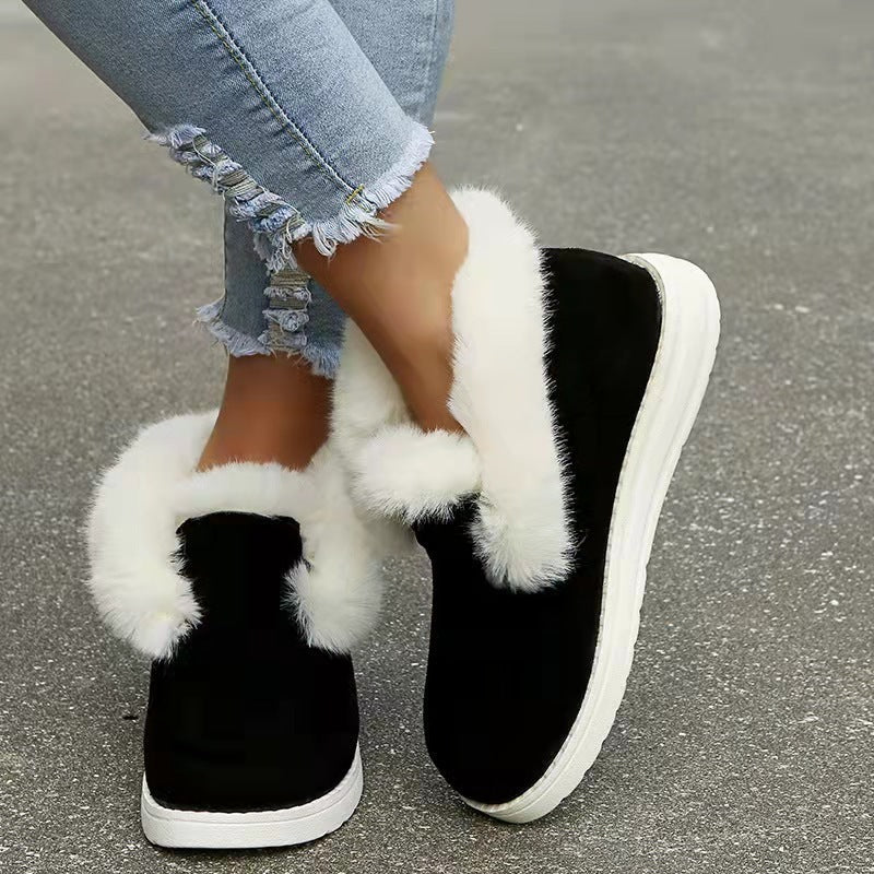 Michelle – Warme Winterstiefel mit Plüschfutter für Damen