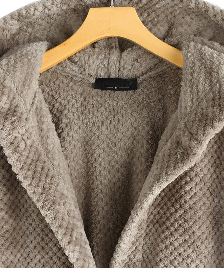 Wendy – Damen Kapuzenpullover aus doppelseitigem Samt