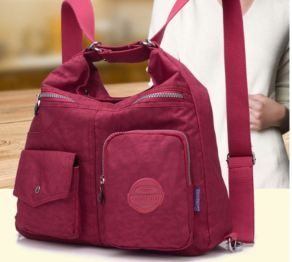 Gillian – Designer Damen Umhängetasche aus Wasserdichtem Nylon