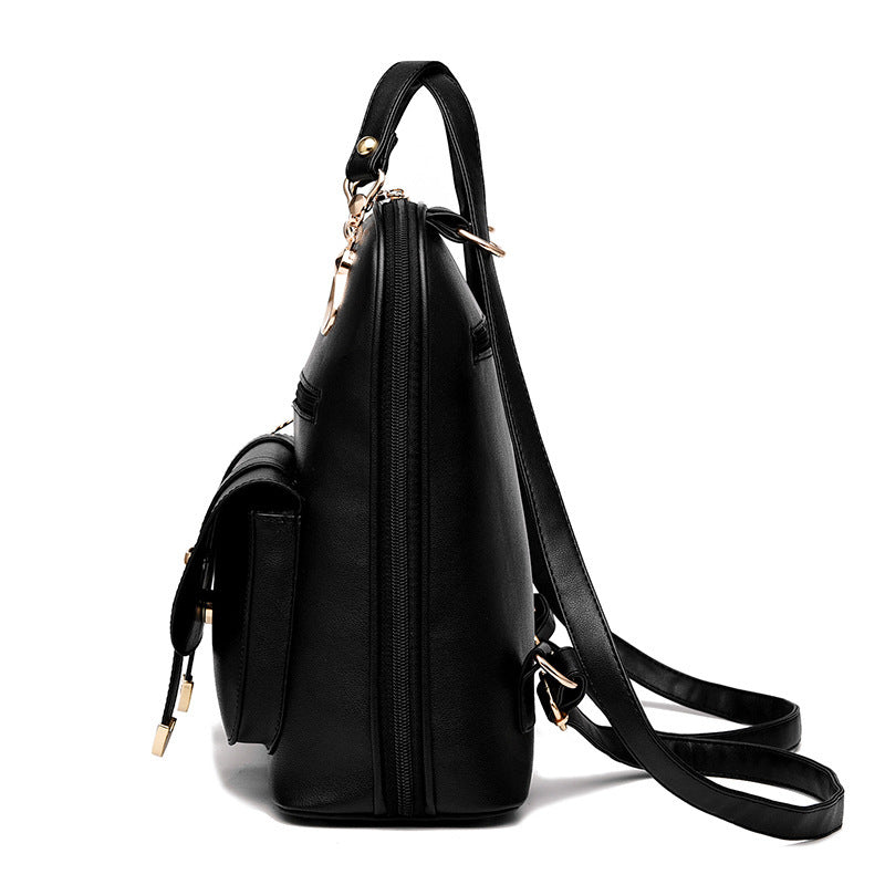 Ann – Modischer Damenrucksack aus veganem Leder