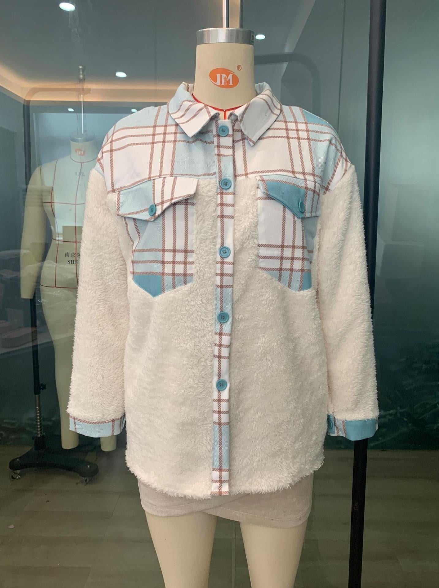 Kathryn – Damenjacke aus Weihnachts-Mesh-Kaschmir