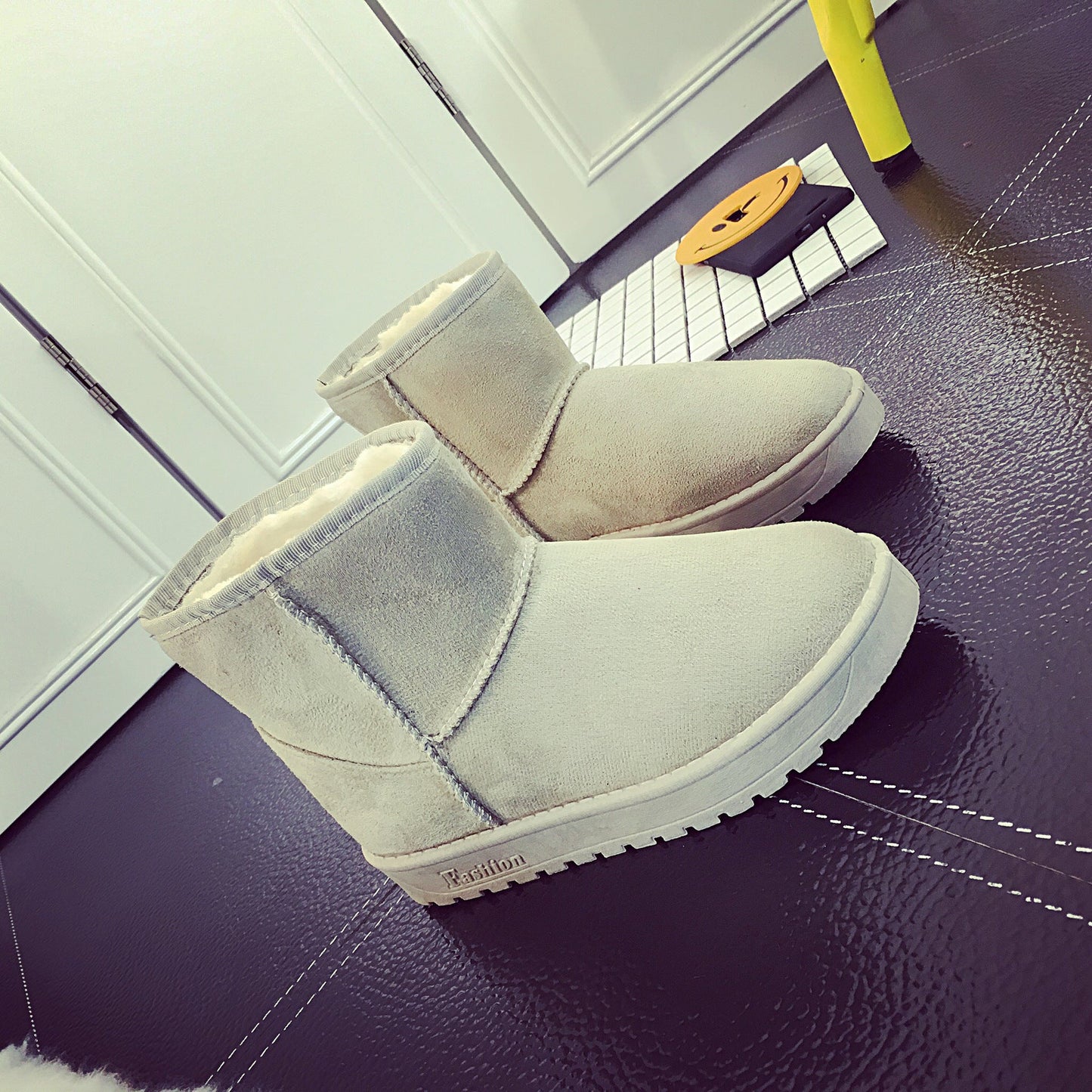 Kimberley – Winterstiefel mit Kunstfell für Damen