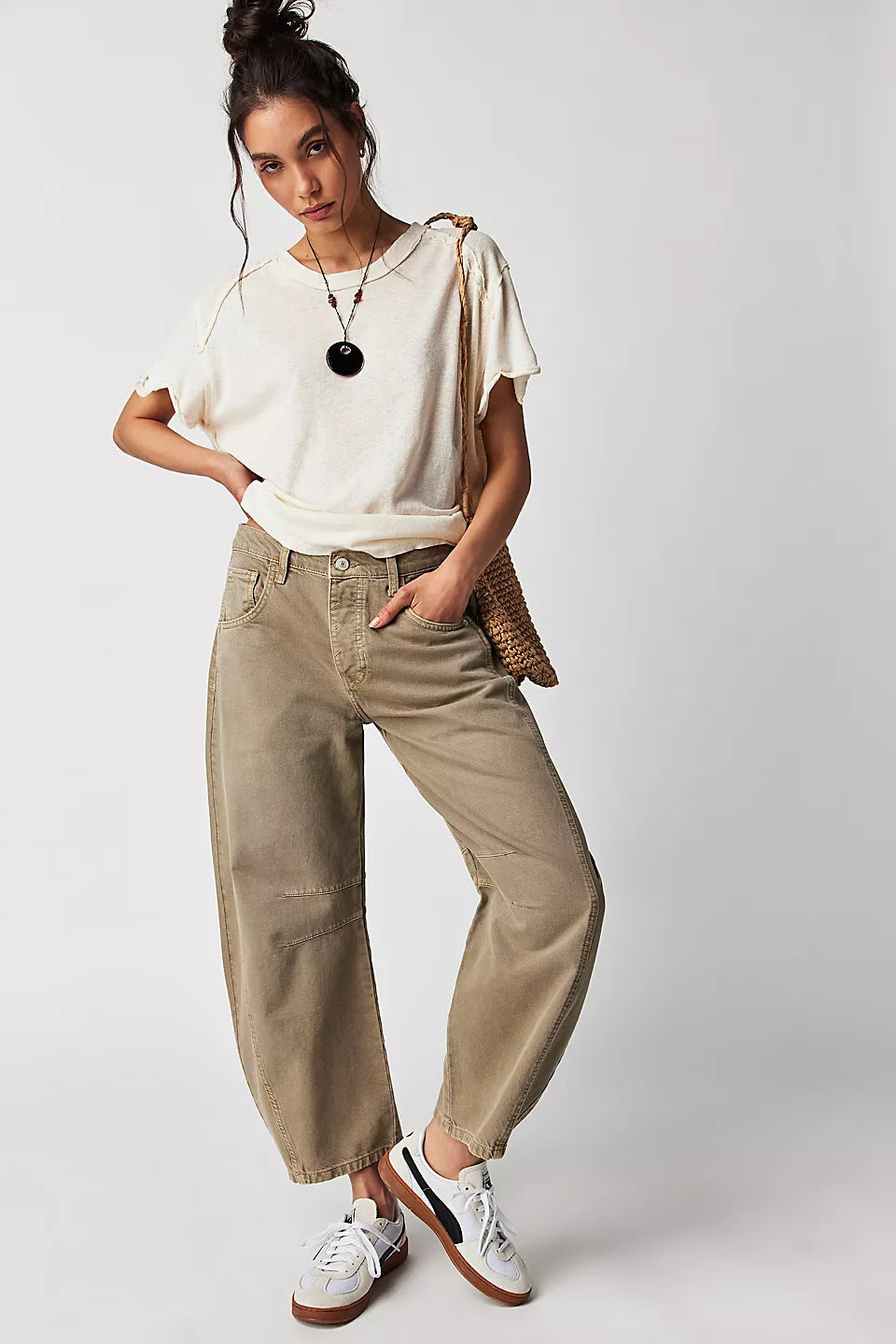 Marie – Weite Damenjeans mit hohem Stretchanteil