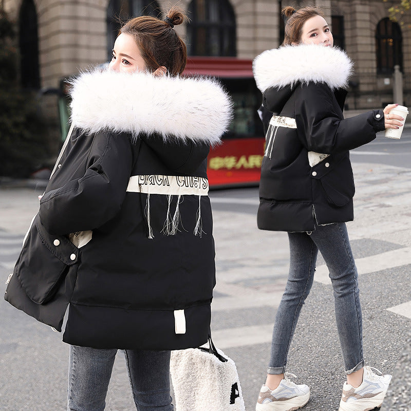 Barbara – Kurze Damen-Daunenjacke aus Baumwolle
