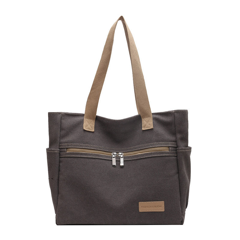 Mandy – Canvas Schultertaschen Damenhandtasche