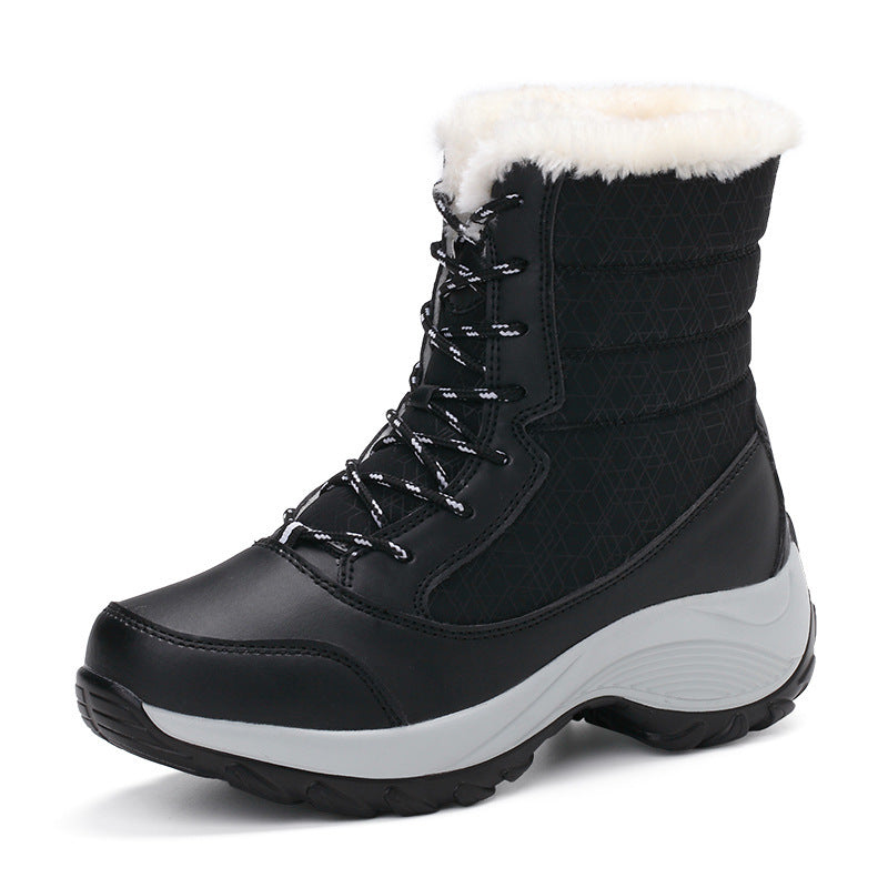 Miranda – Damen-Winterstiefel mit Wasserfestem Design und Plüschfutter