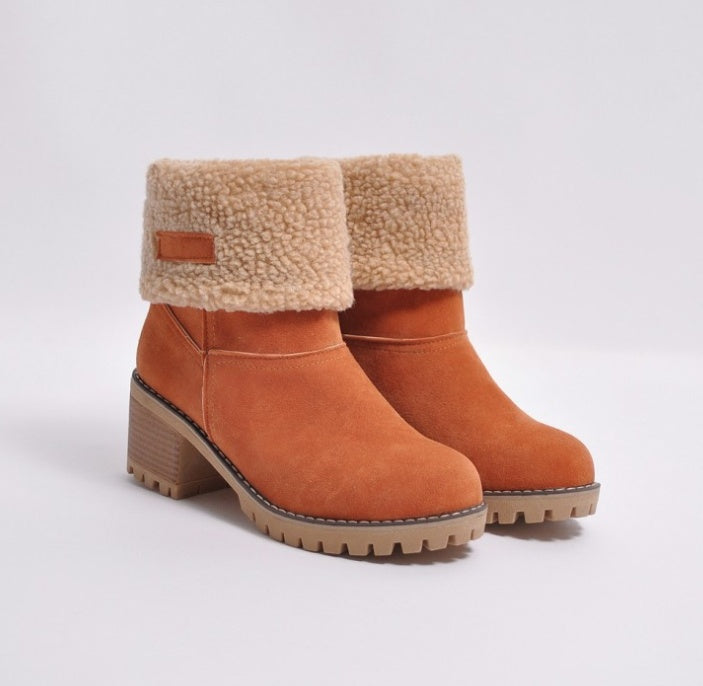 Joanne – Damen Winterstiefel aus Wildleder