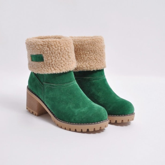 Joanne – Damen Winterstiefel aus Wildleder