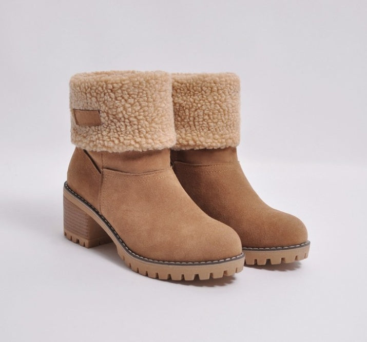 Joanne – Damen Winterstiefel aus Wildleder