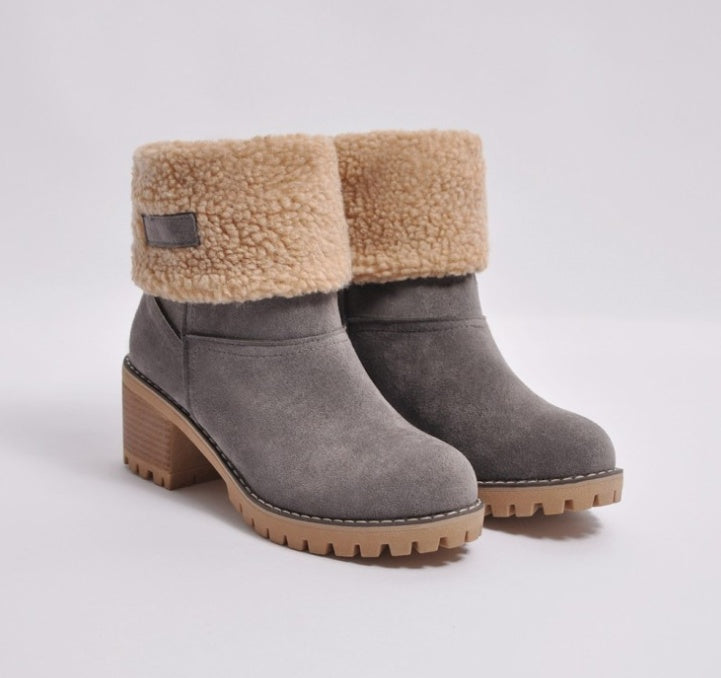 Joanne – Damen Winterstiefel aus Wildleder