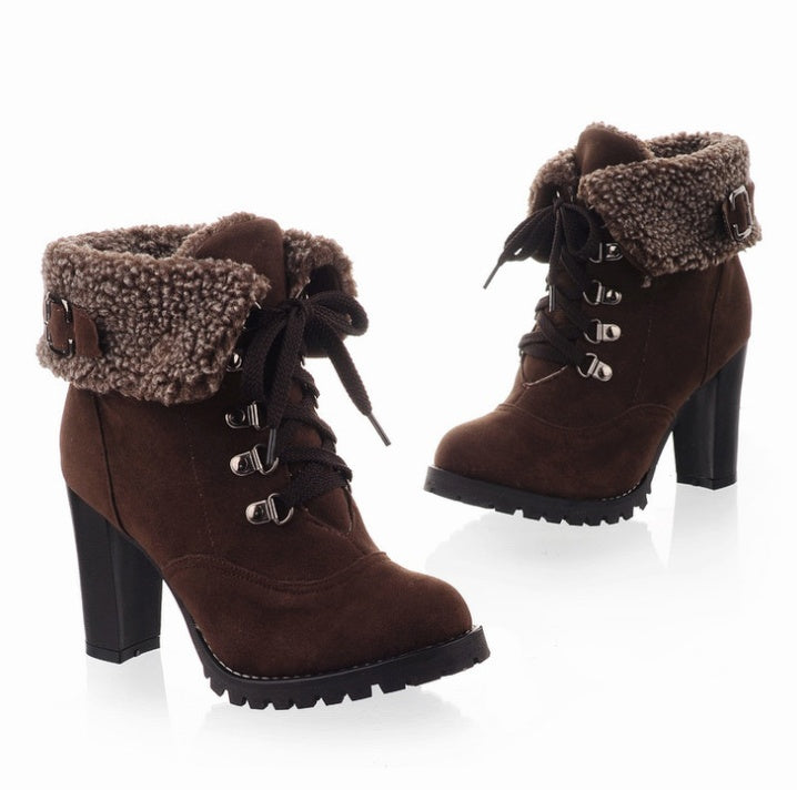 Caroline – Hohe Kurzstiefeletten für Damen