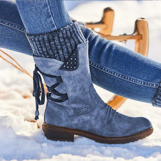 Lydia – Damen-Mid-Calf-Winterstiefel