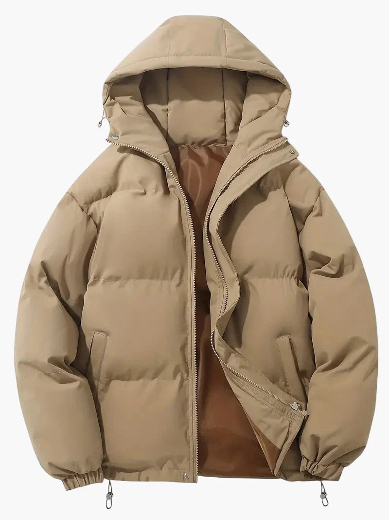 Herren Winter Daunenjacke mit Kapuze – Klassischer Stil für Alltag & Outdoor