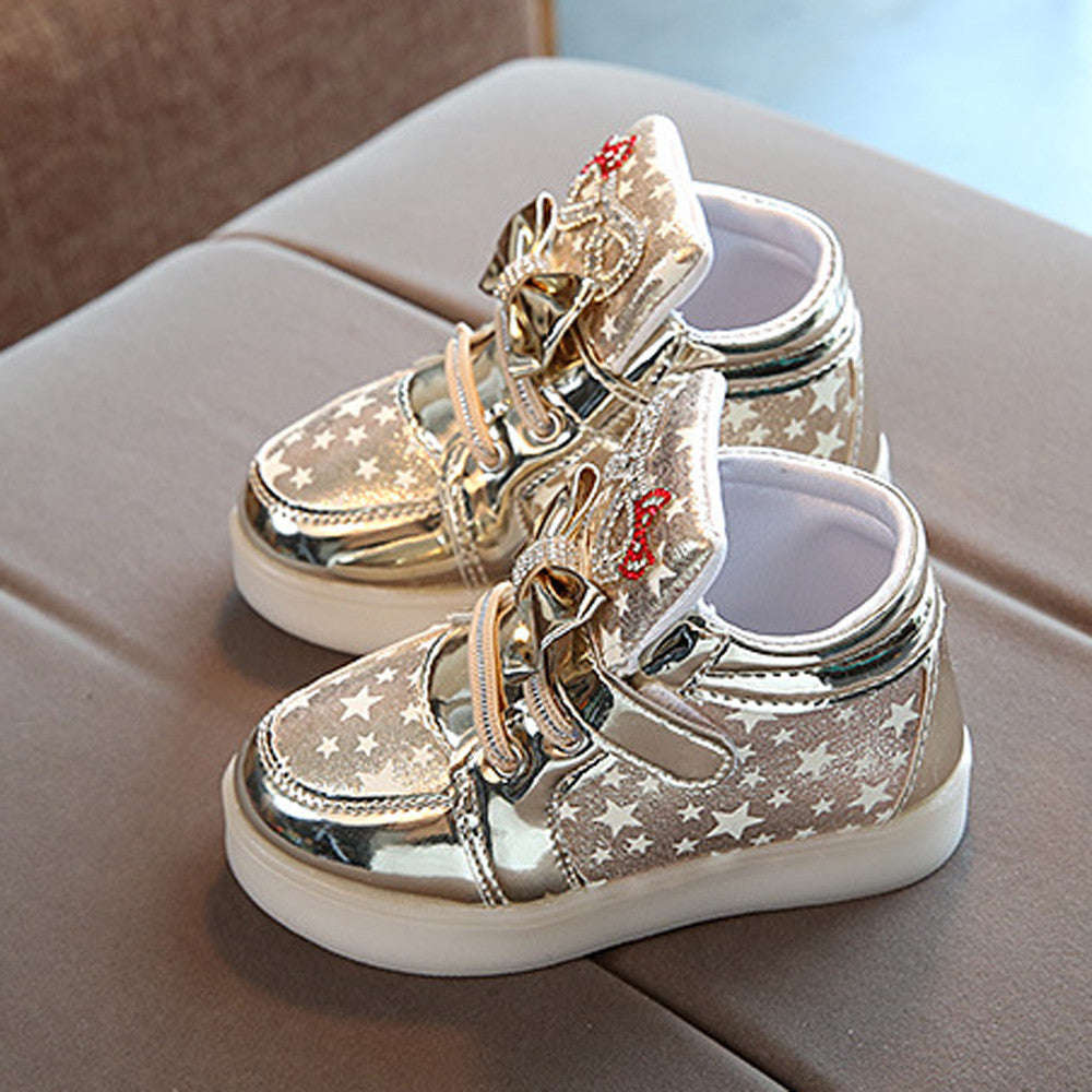 Lauren – Leuchtende Velcro Kinderschuhe