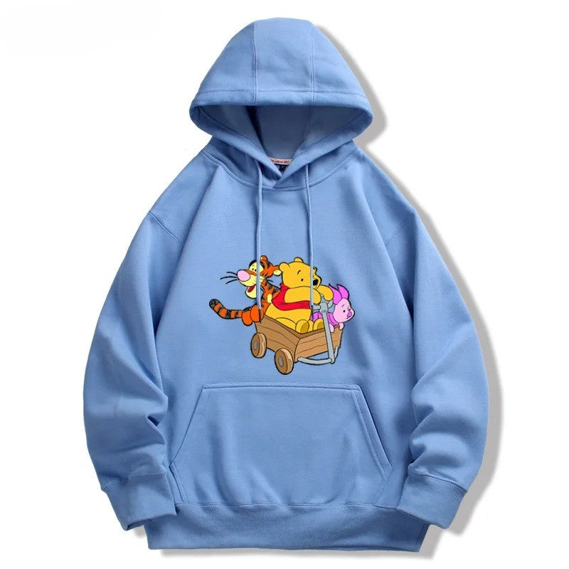 Cameron - Kapuzenpullover im Cartoon-Stil für Paare