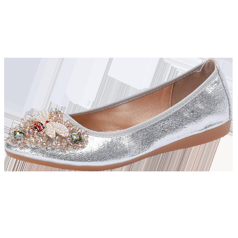 Michelle – Glitzernde Damen Sneakers im Koreanischen Stil
