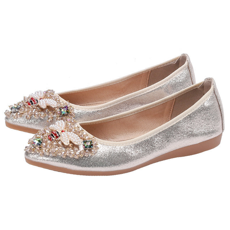 Michelle – Glitzernde Damen Sneakers im Koreanischen Stil