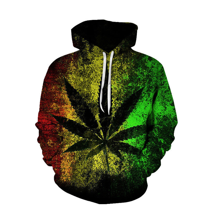 Alexander – Sportlicher Kapuzenpullover mit Ahornblatt