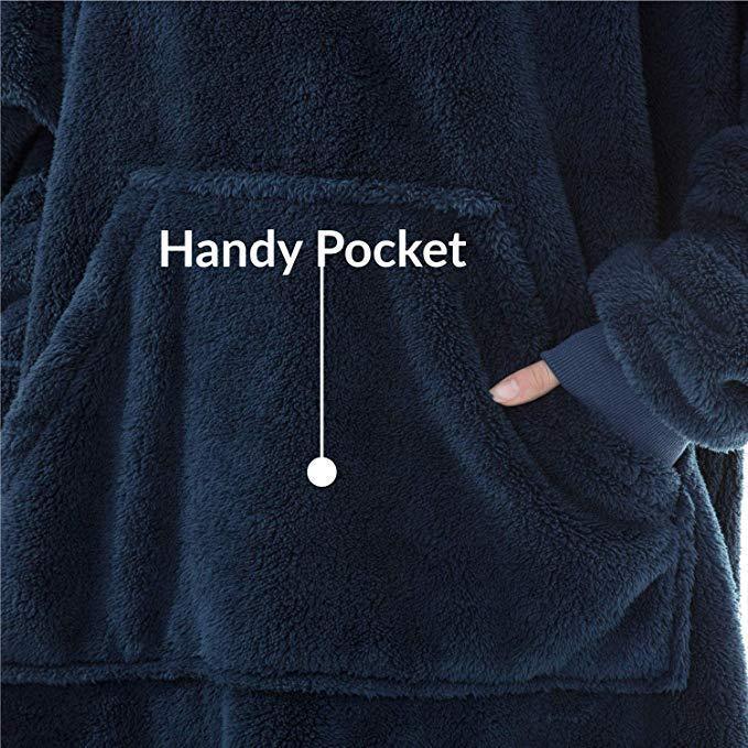 Allen – Hoodie mit Großer Tasche und Bequemen Doppelseitigem Fleece