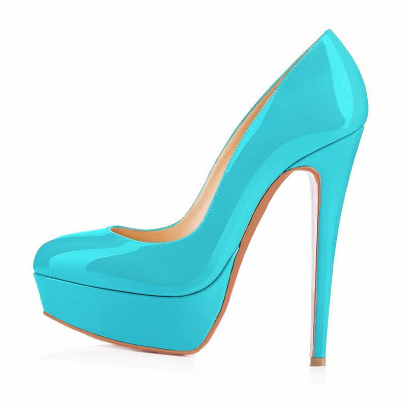 Jenny – Runde Damen-High Heels mit Baotou