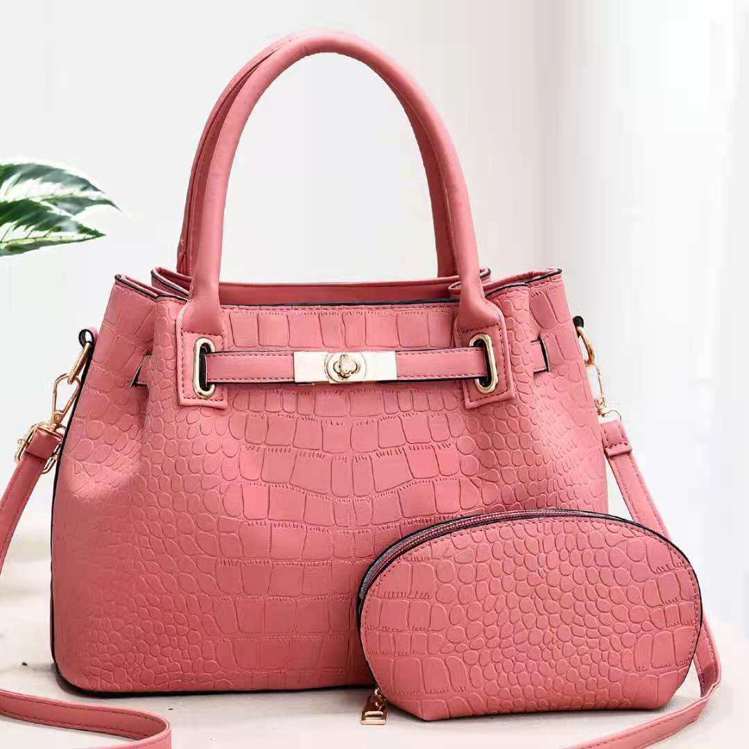 Abigail – Große Kapazität Damen Schultertasche aus Veganem Leder