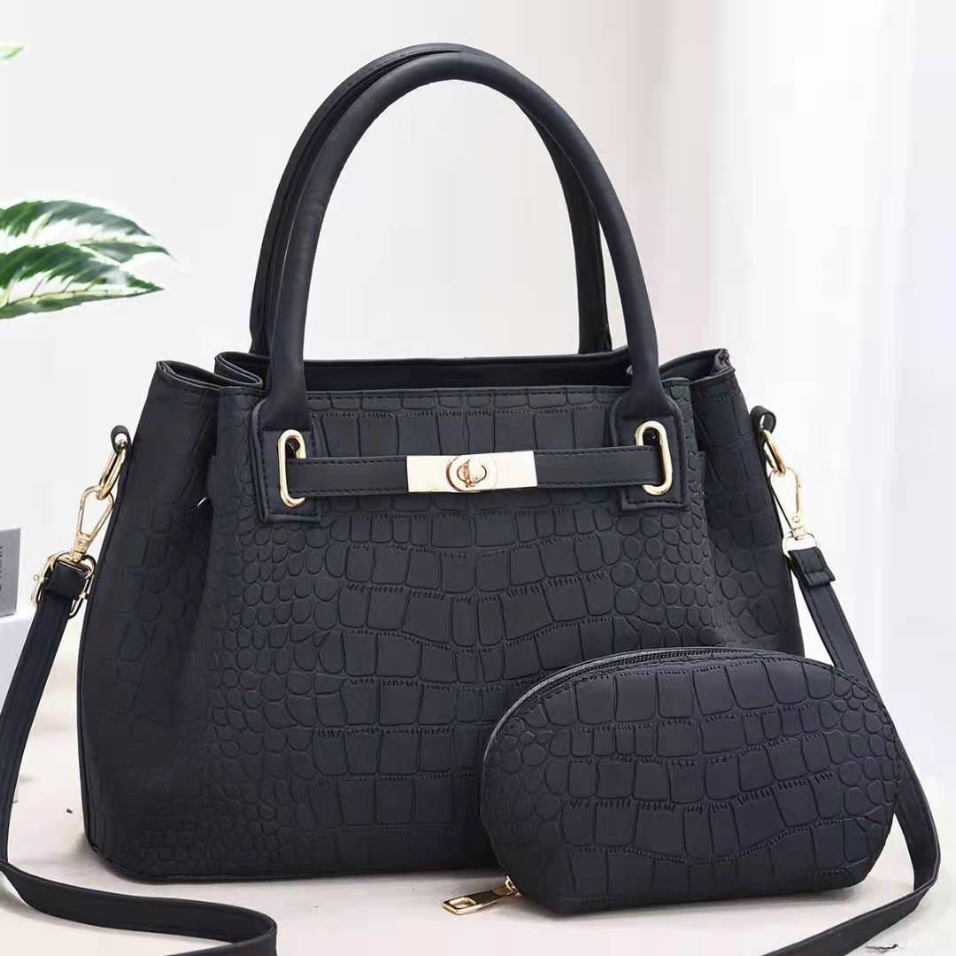 Abigail – Große Kapazität Damen Schultertasche aus Veganem Leder