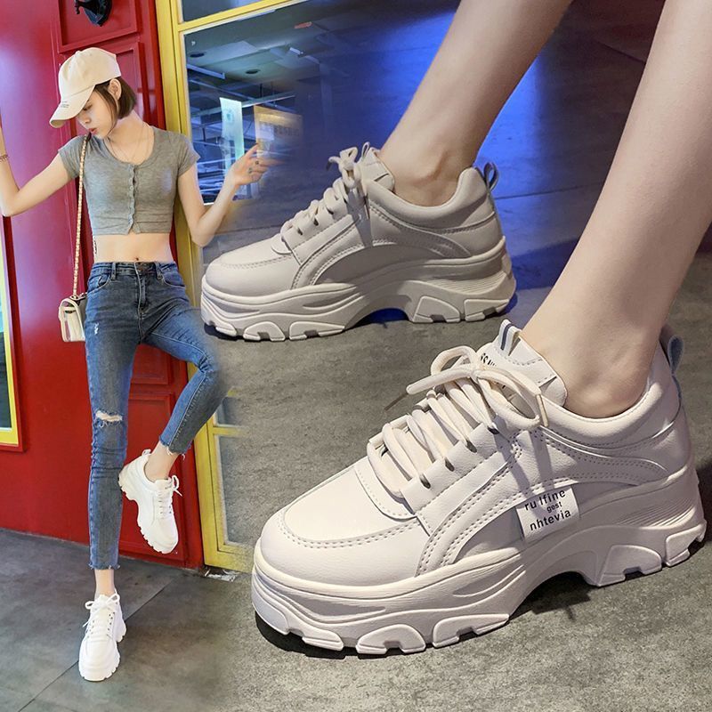 Michelle – Atmungsaktive Damen Sneaker mit dickem Boden