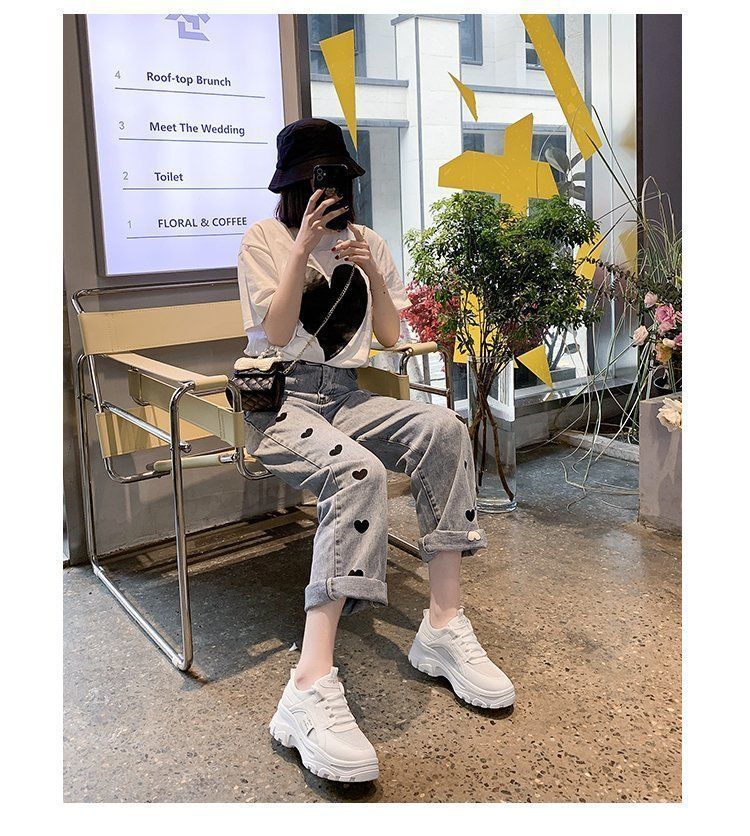 Michelle – Atmungsaktive Damen Sneaker mit dickem Boden