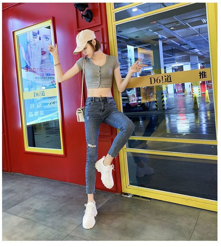 Michelle – Atmungsaktive Damen Sneaker mit dickem Boden