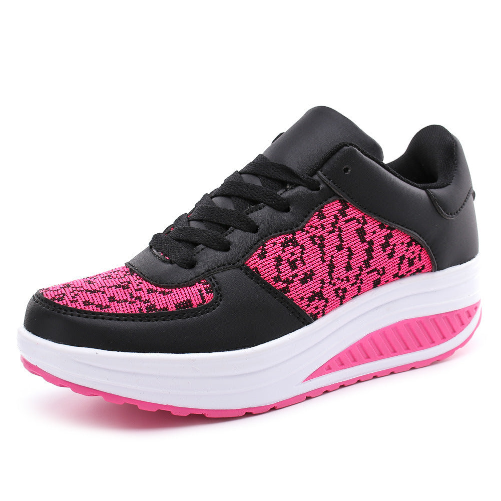 Jacqueline – Fliegende Gewebte Lederschuhe für Damen