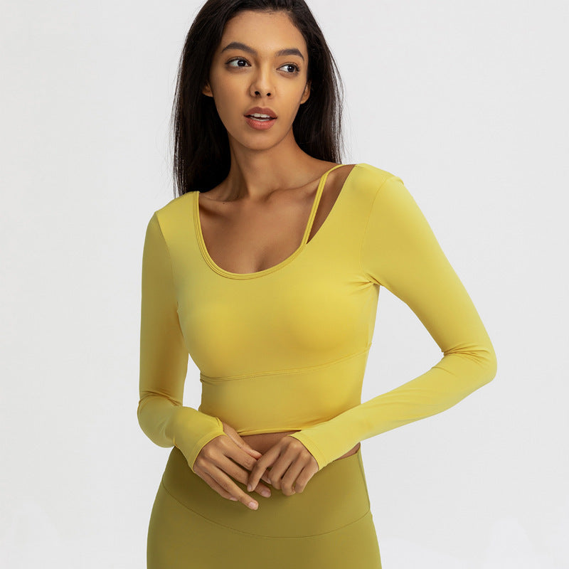 Angela – Damen Yoga Oberteil