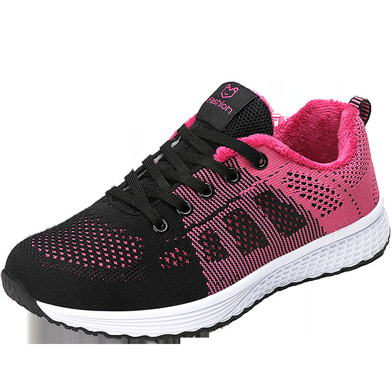 Melissa – Sportliche Damen-Schuhe aus gewebtem Mesh