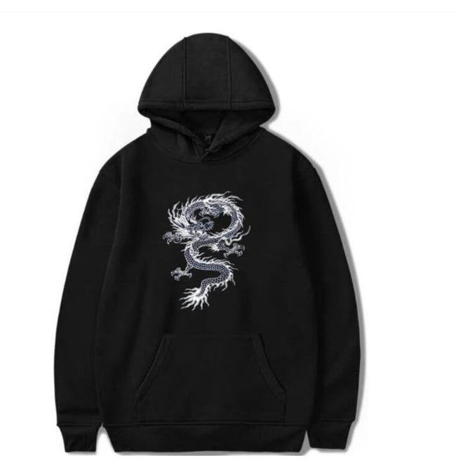 Ron – Herren Hoodie mit Drachenmotiv