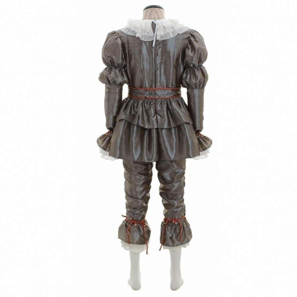 Halloween Damen Pennywise Clown Kostüm – Gruselige Verkleidung für Horror-Partys & Karneval