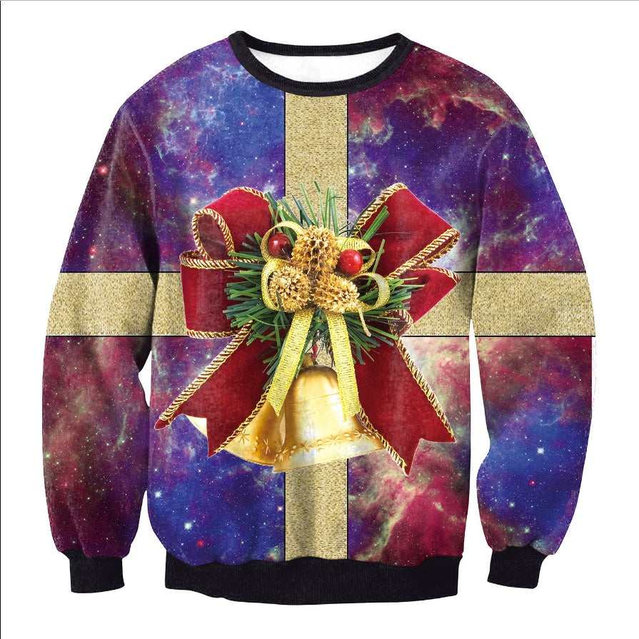 Hayley – Lustiger Weihnachtspullover mit Santa-Elf-Design für Damen