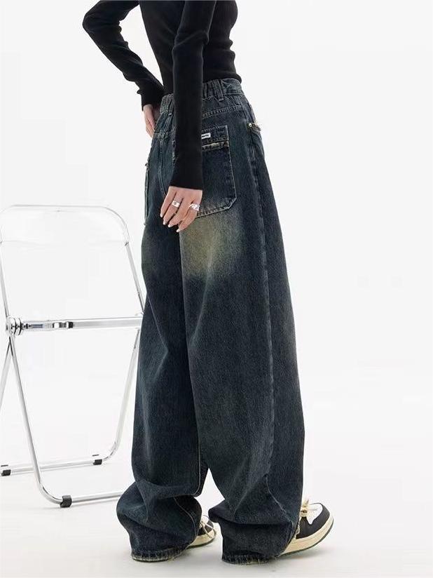 Sara - Vintage Baggy-Jeans im Boyfriend-Stil