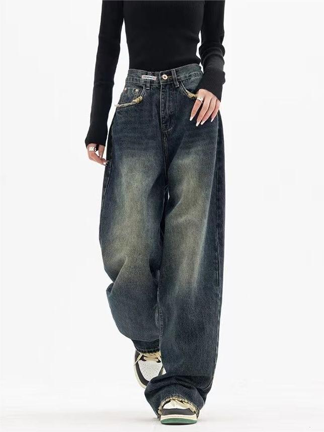 Sara - Vintage Baggy-Jeans im Boyfriend-Stil