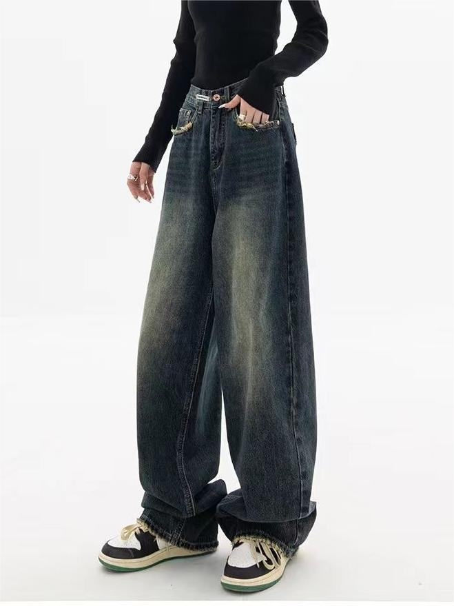 Sara - Vintage Baggy-Jeans im Boyfriend-Stil