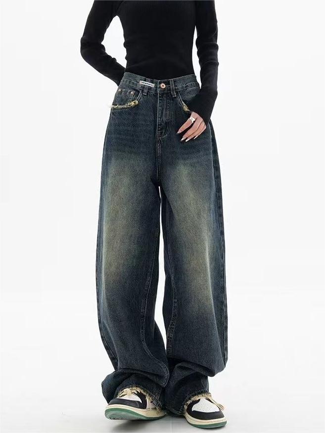 Sara - Vintage Baggy-Jeans im Boyfriend-Stil